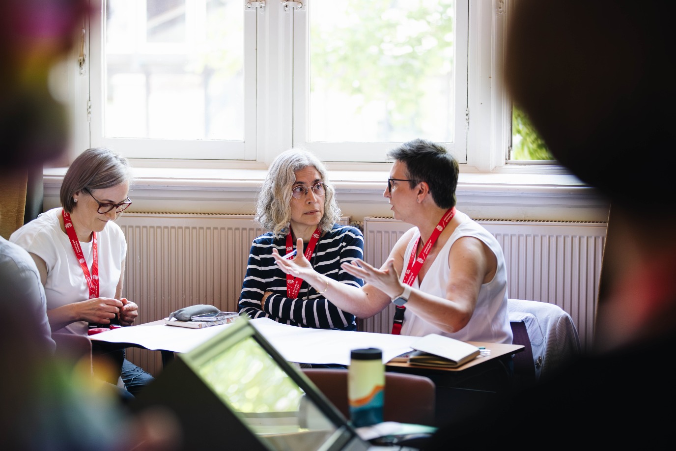 Een sessie tijdens de conferentie