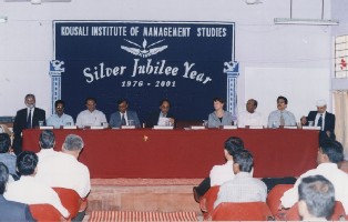 The offical start of the International Diploma Course in Reproductive Health Management at the Kousali Institute of Management Studies (KIMS) of KUD in February 2001. 
