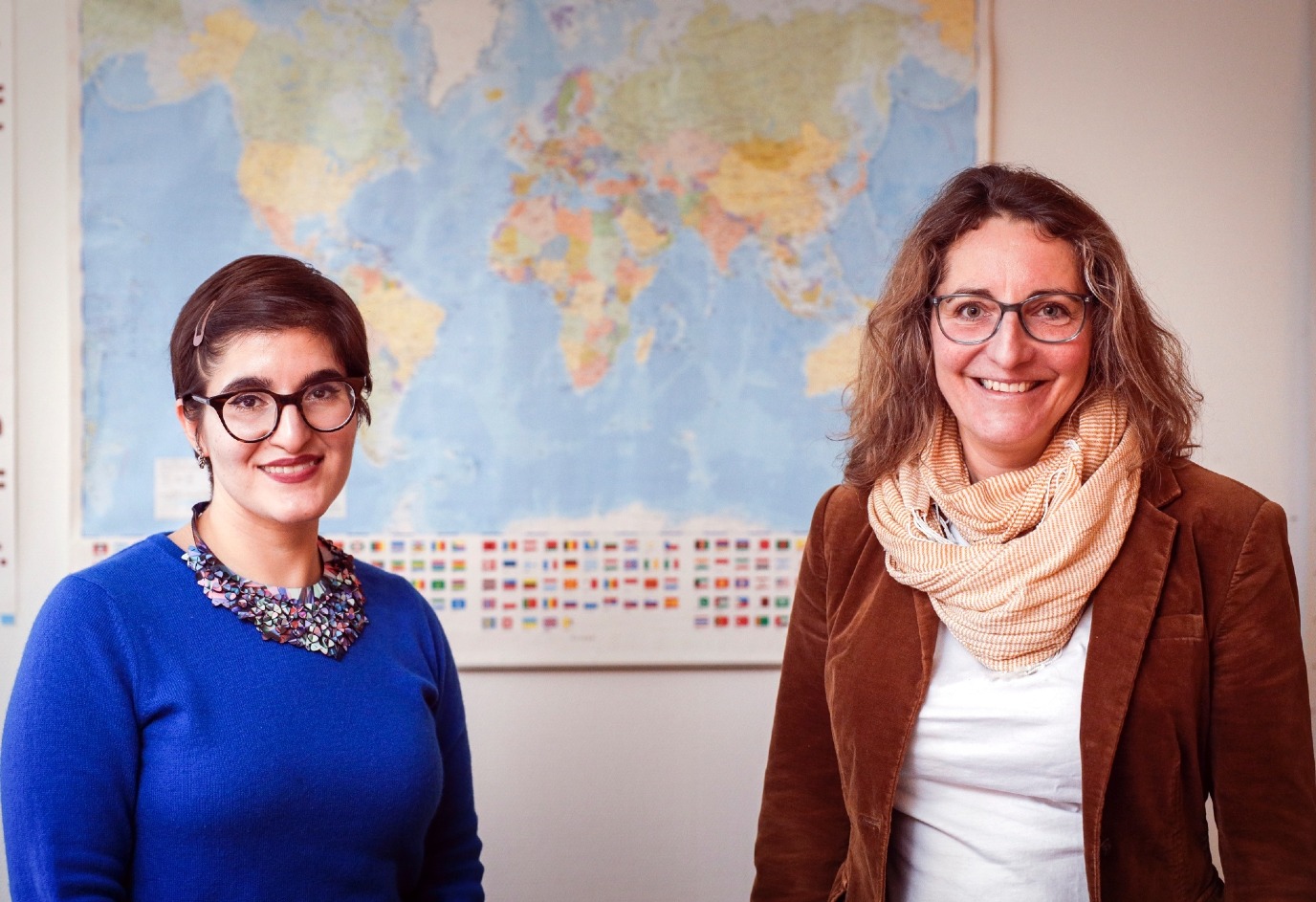 Nadine Voelkner en Nazanin Zadeh-Cummings