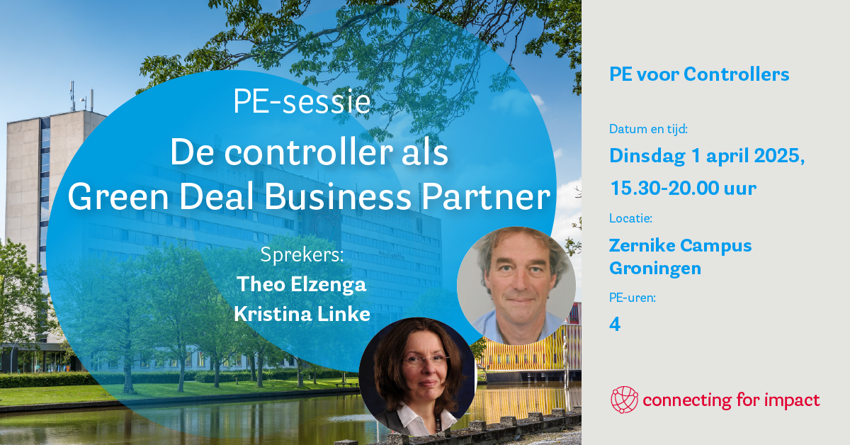 PE sessie De controller als Green Deal Business Partner