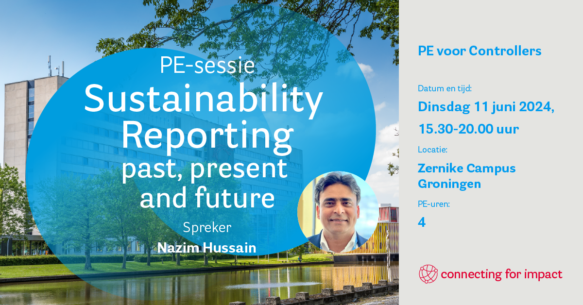 PE voor controllers: 11 juni Sustainability Reporting