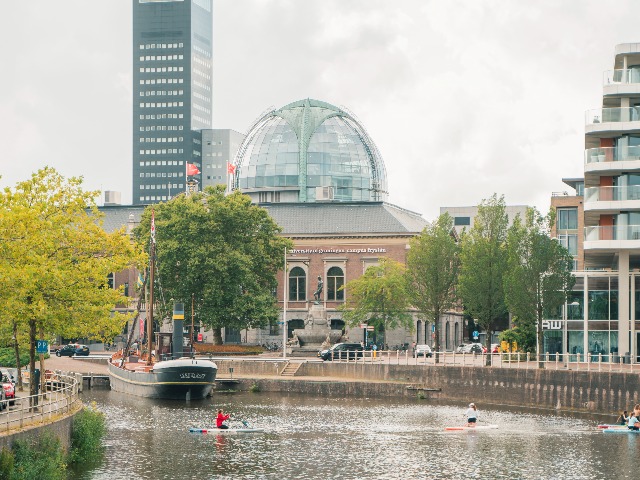 The city of Leeuwarden, and our Campus Fryslân building