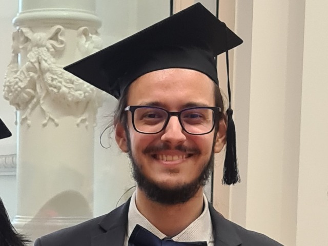 Speech Technology graduate, Dragos Balan