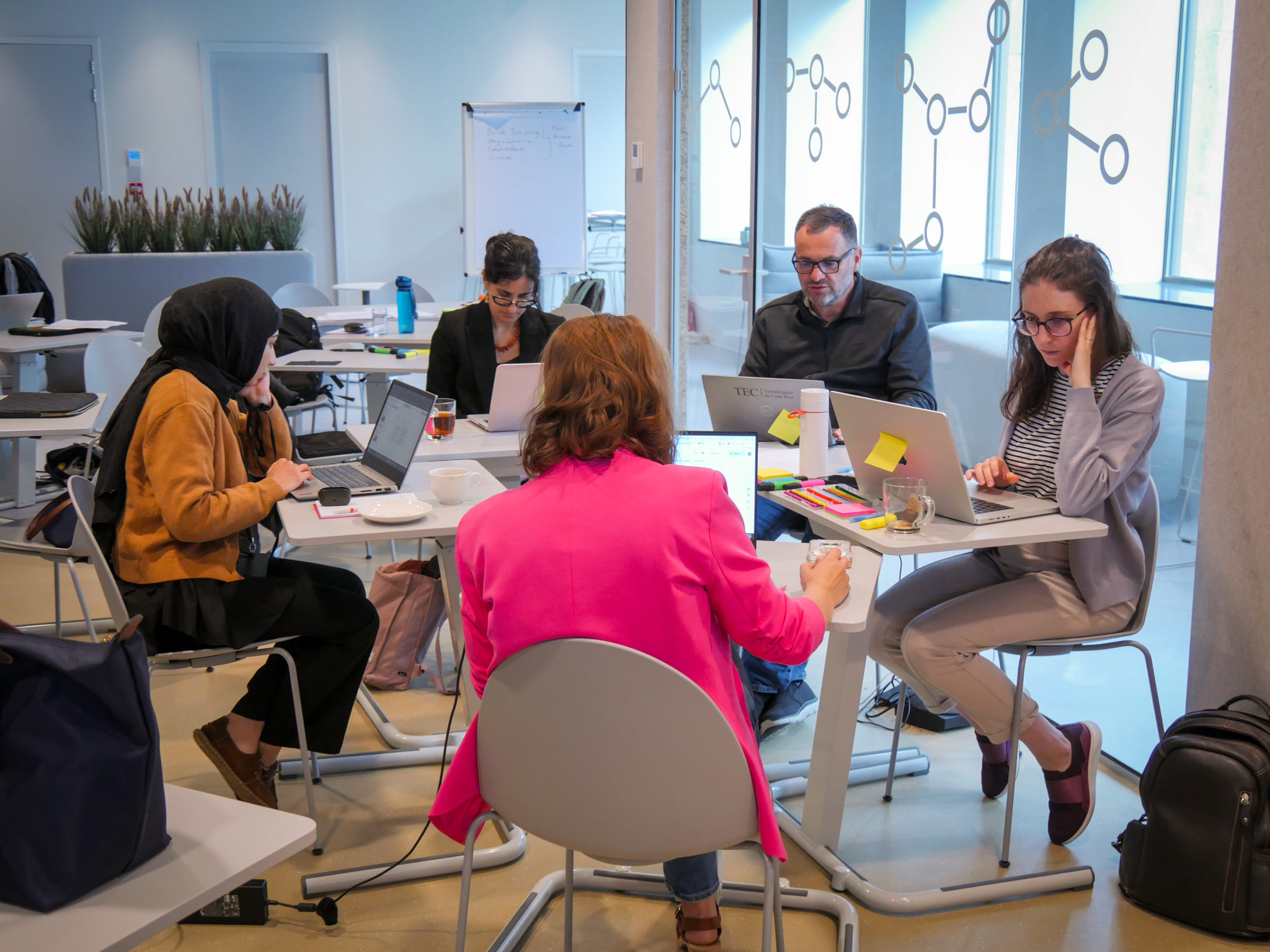 Participants in group work - summer school 2025 edition