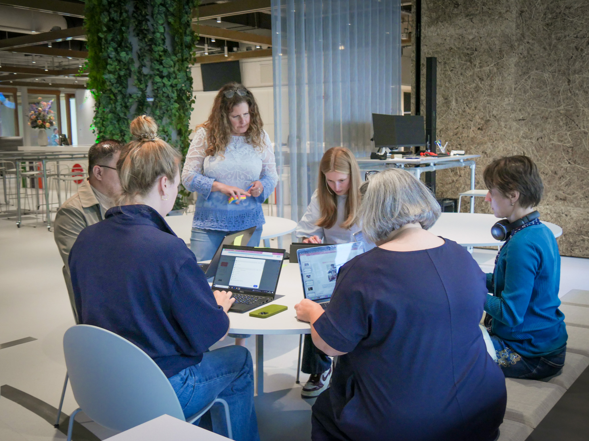 Participants in group work - summer school 2025 edition