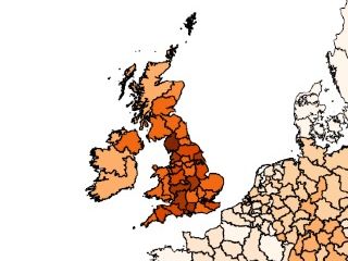 Regional losses of labour income