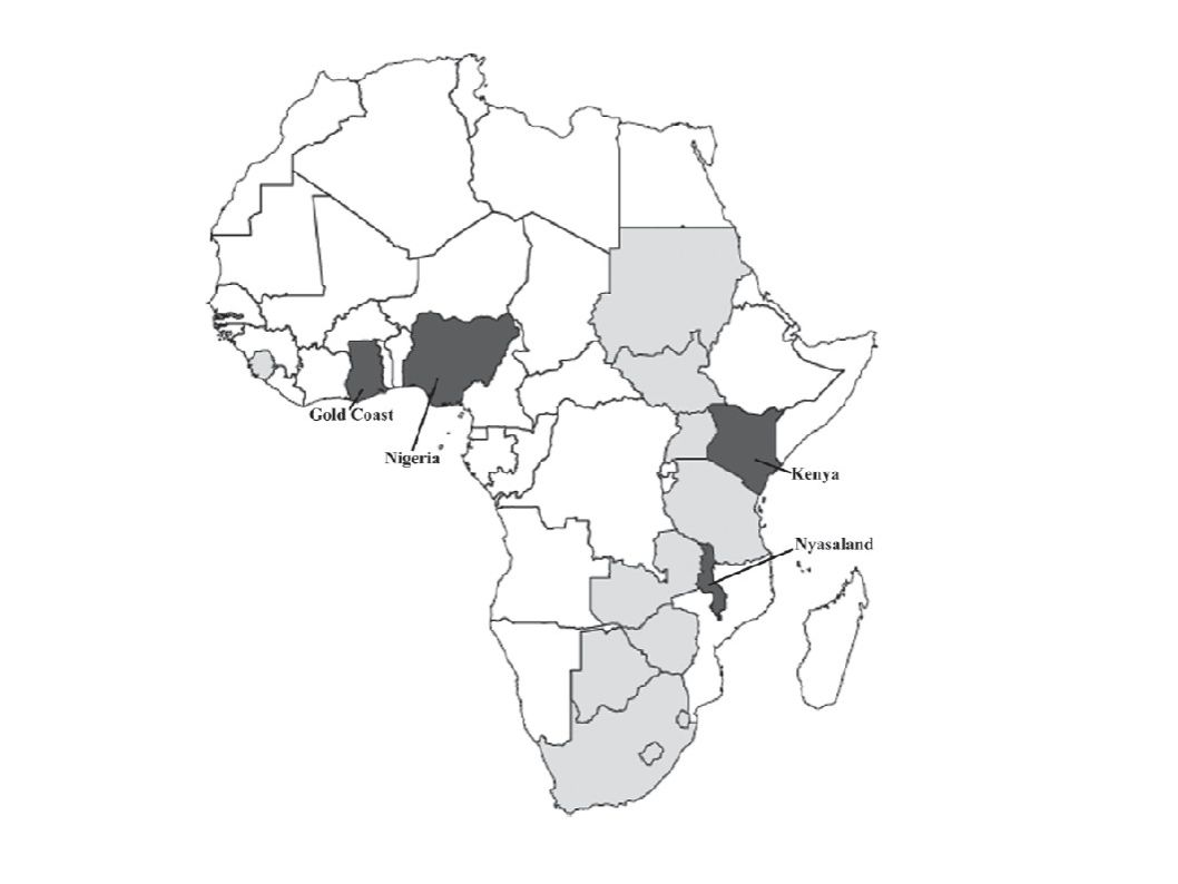 British Colonial Africa With Selected Cases