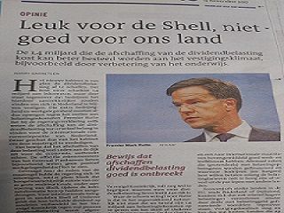 Opiniepagina Dagblad van het Noorden, 13-11-2017