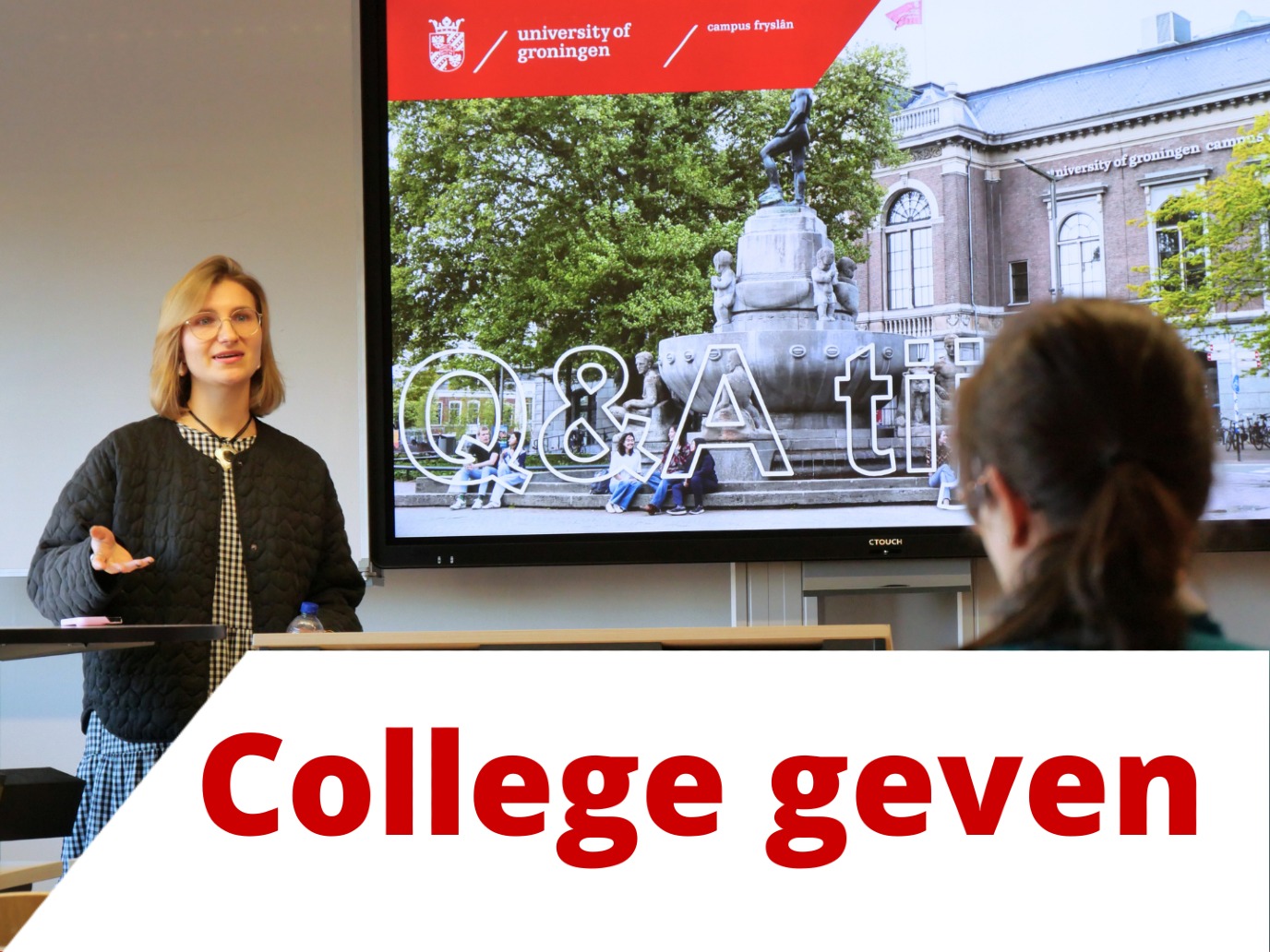 Lecturing in Dutch