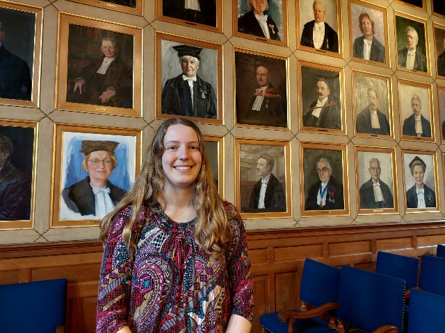 Hilde Bos, derdejaars bachelorstudent