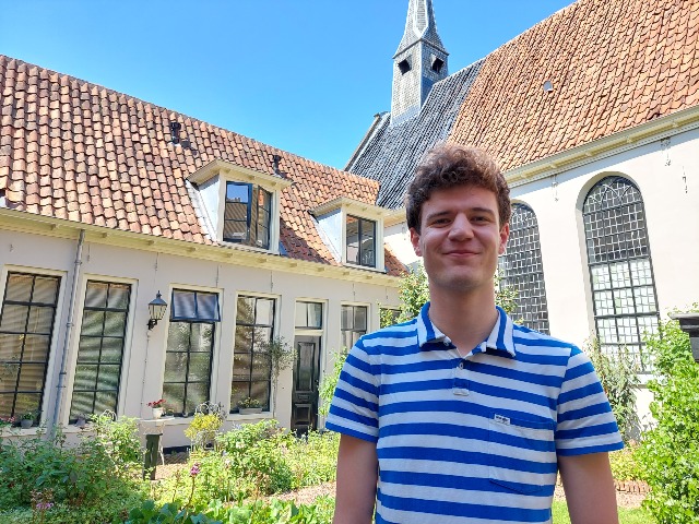 Alec de Jong, eerstejaars bachelorstudent