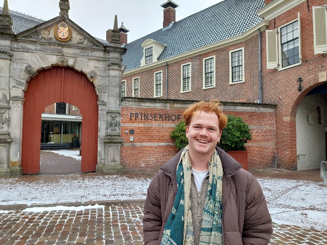 Hidde van Deemter, alumnus van de master Neerlandistiek