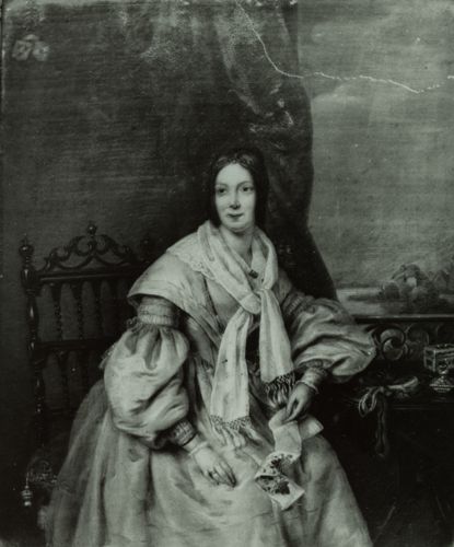 Portrait dowager Van Ittersum