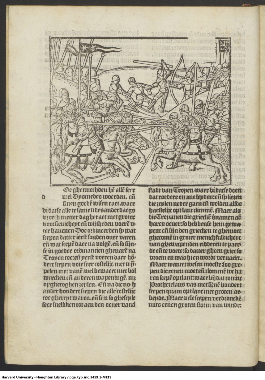 Doesborch, Jan Van, -1536, Die distructie van Troyen,