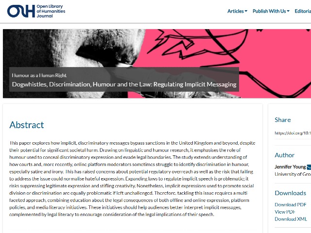 Open access publication in the spotlight: December 2025