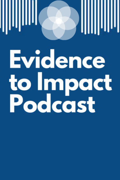 banner evidence to impact podcast