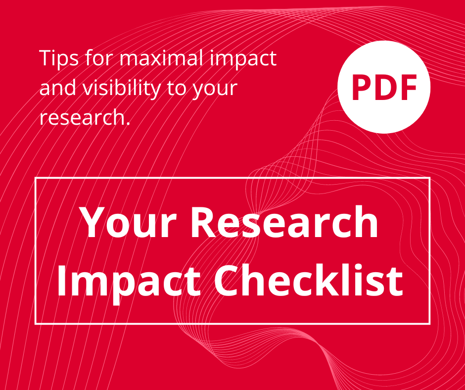 your impact and visibility checklist pdf