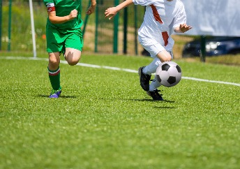 foto van voetballers