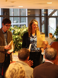 The awarding of the Snijders-Kouwer Prize 2011