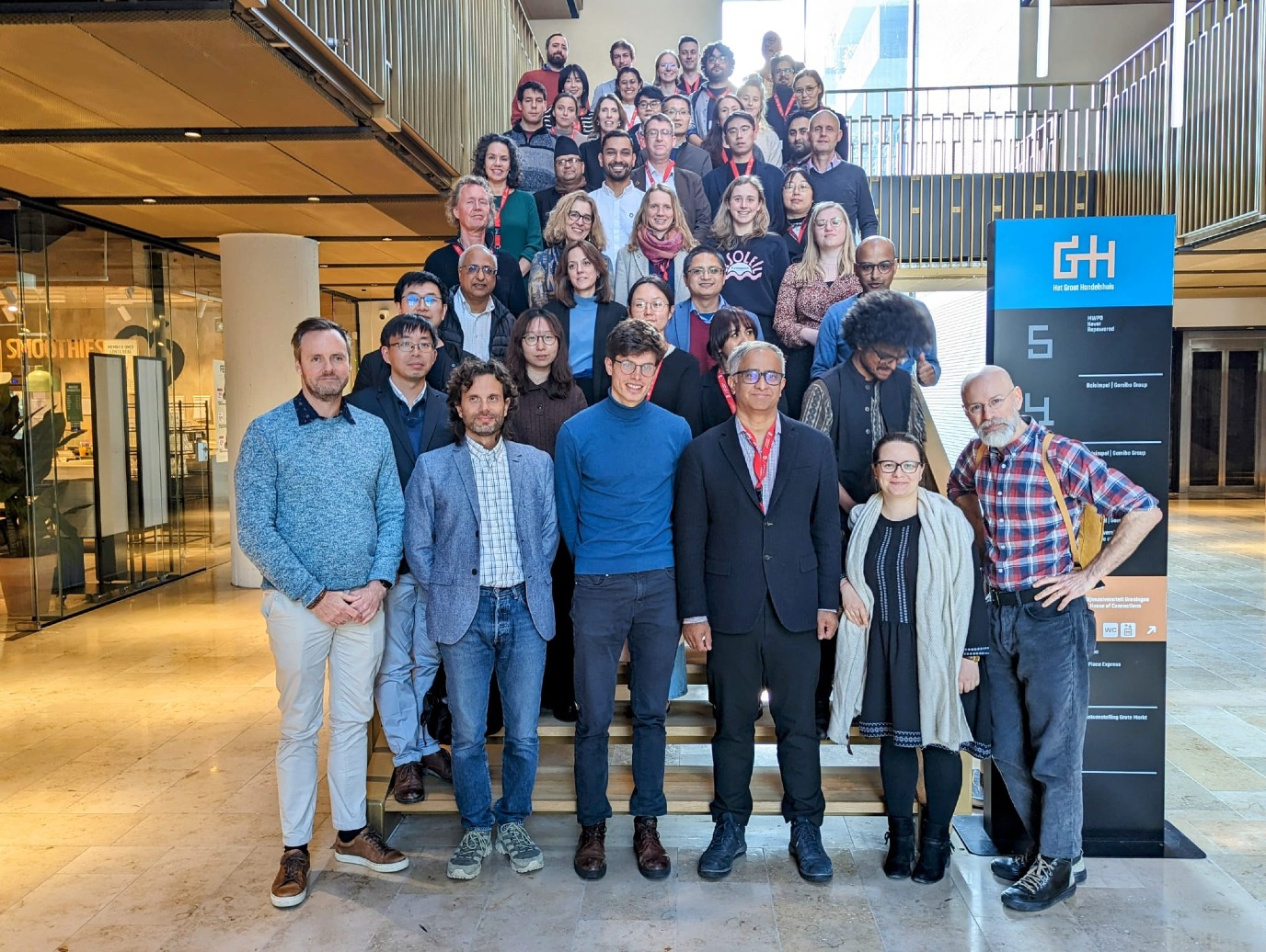 Participants of the workshop ons SDGs held at the Rudolf Agricola School for Sustainable Development, University of Groningen, in the Netherlands. Photo: Marco in 't Veldt